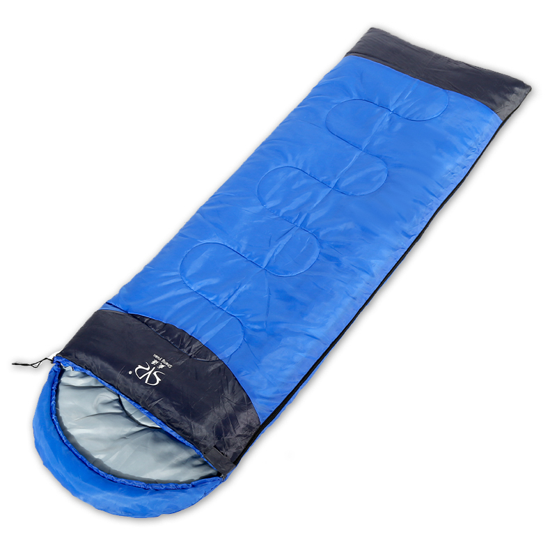 Shengyuan new single-person envelope with a hat sleeping bag manufacturer direct support OEM label customization thumbnail