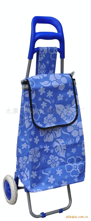 供应时尚大方的购物车 行李车 手推车 折叠购物车 爬楼购物车细节图