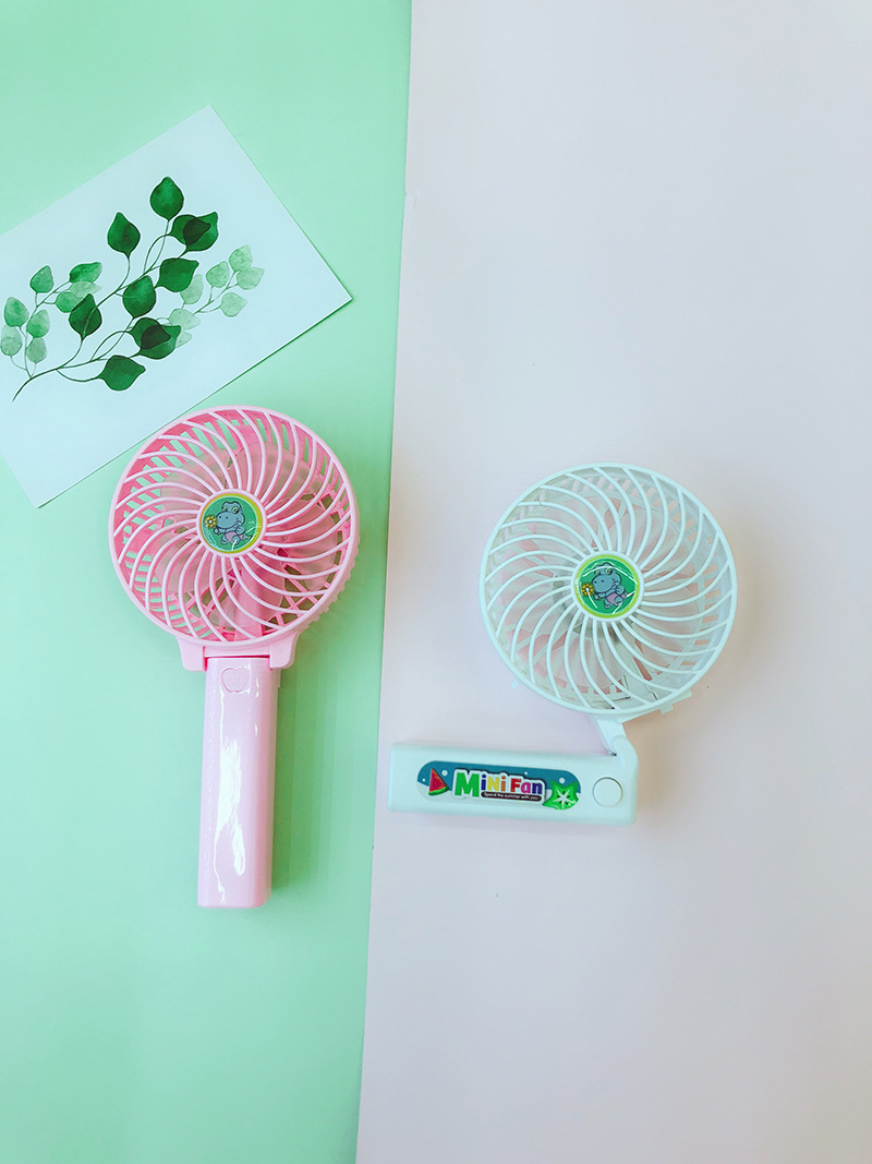 厂家直销迷你手持风扇便携式USB充电风扇装电池风扇细节图