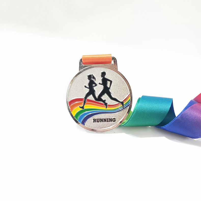 Customized creative zinc alloy sports meeting MEDALS, metal honor marathon race MEDALS details Picture