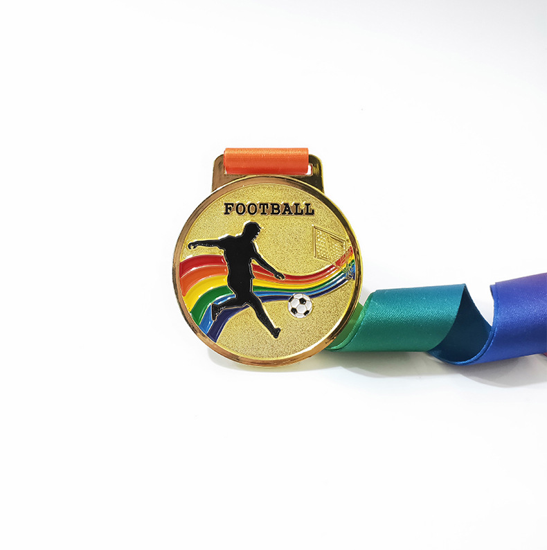 Customized creative zinc alloy sports meeting MEDALS, metal honor marathon race MEDALS Specification image