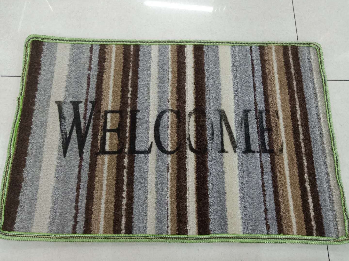 The New Floor Mat 38X58 Flat Silk A Material Sells Well In Foreign Trade Specification drawing