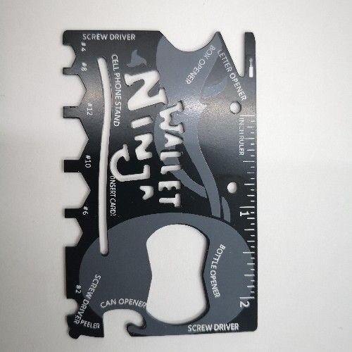 多功能刀钳 开瓶器  多功能工具 多功能野营刀卡 礼品刀 户外求生用品 野营万能救生工具卡片 瑞士军刀 随车组合工具  