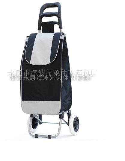 牛头柄购物车XDN98-2F购物车行李车买菜车折叠车塑料板