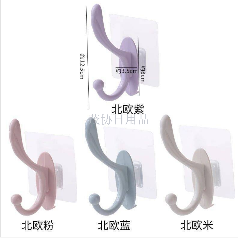 衣钩、挂钩、粘钩、钩子实物图