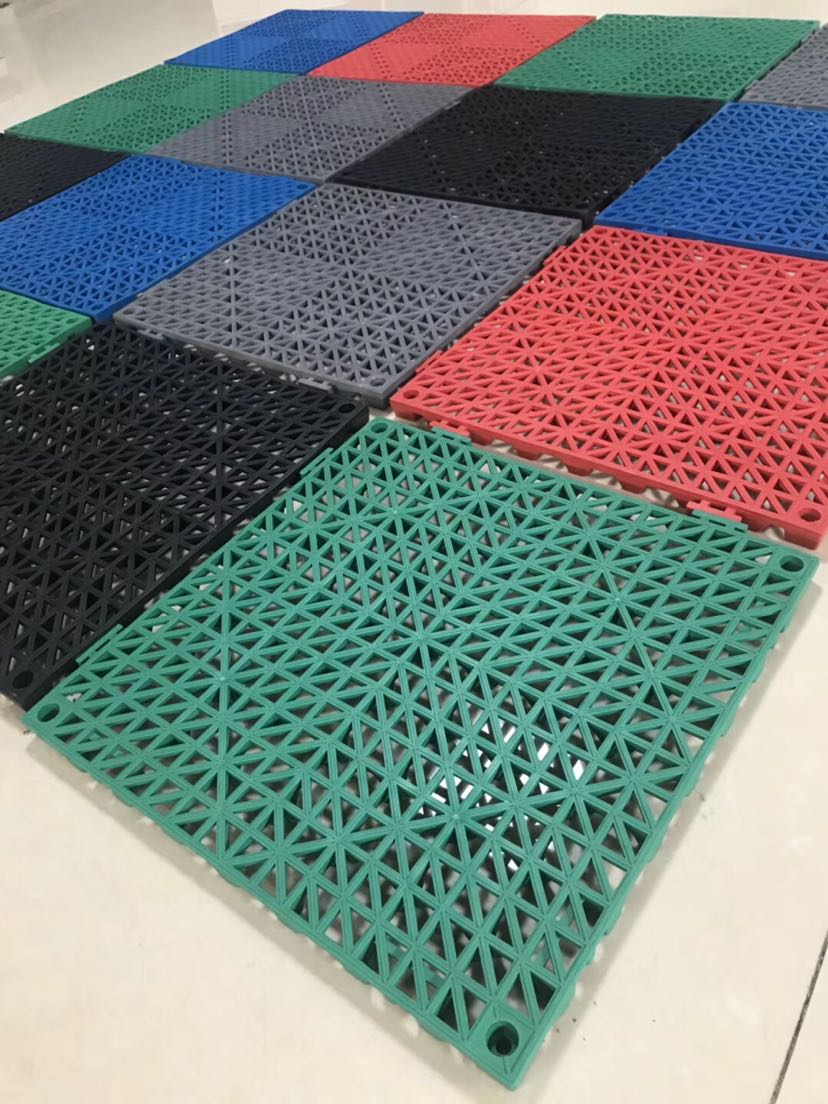 特厚隔水垫30x30拼接沥水垫子工程垫泳池垫产品图