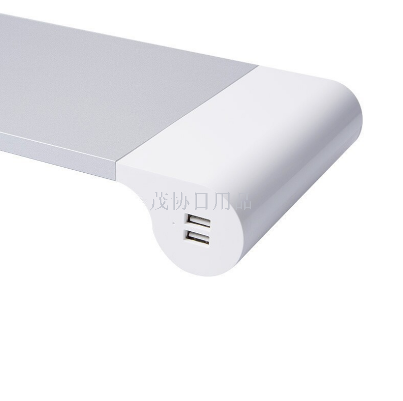 铝合电脑支架显示器底座台式键盘金属增高收纳支架 笔记本增高垫产品图