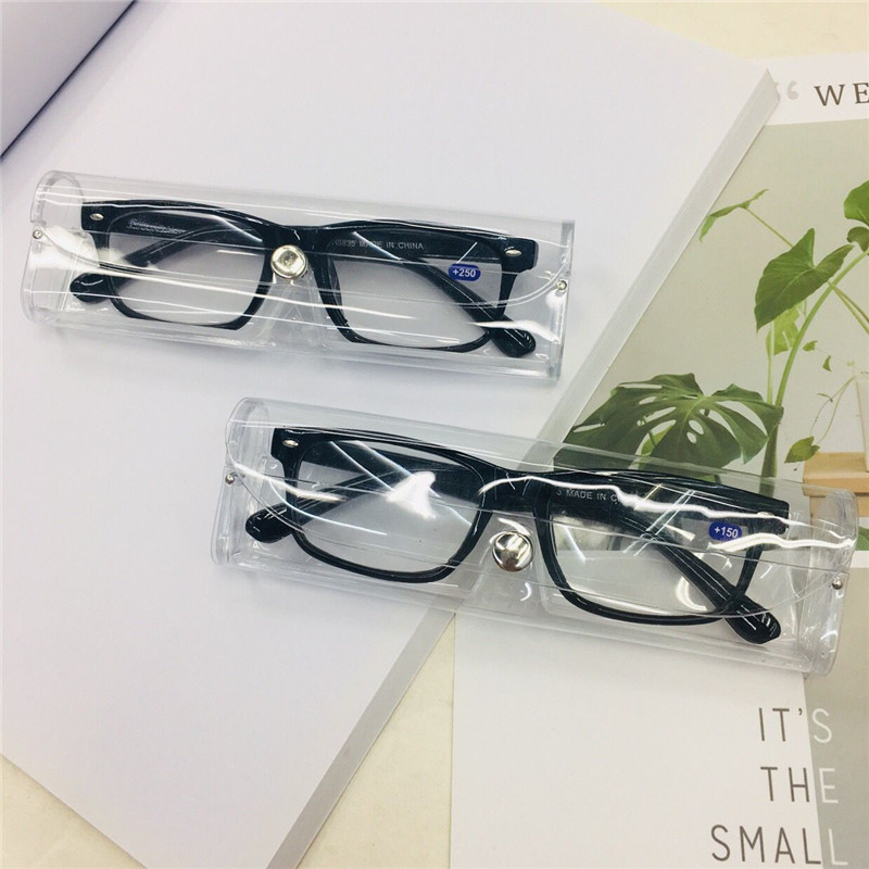 2019新款米钉老花镜工厂批发高清眼镜加盒产品图