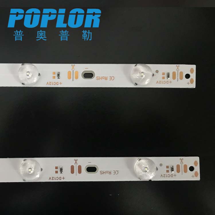 LED漫反射3030灯条 高亮12V单电阻 广告灯箱招牌光源 卷帘式灯条