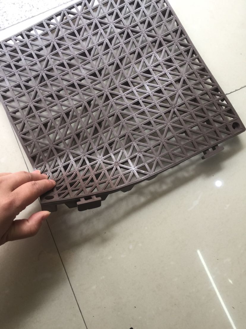 特厚隔水垫30x30拼接沥水垫子工程垫泳池垫细节图