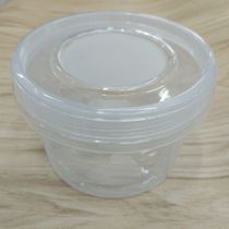 Transparent plastic tupperware, refrigerator tupperware