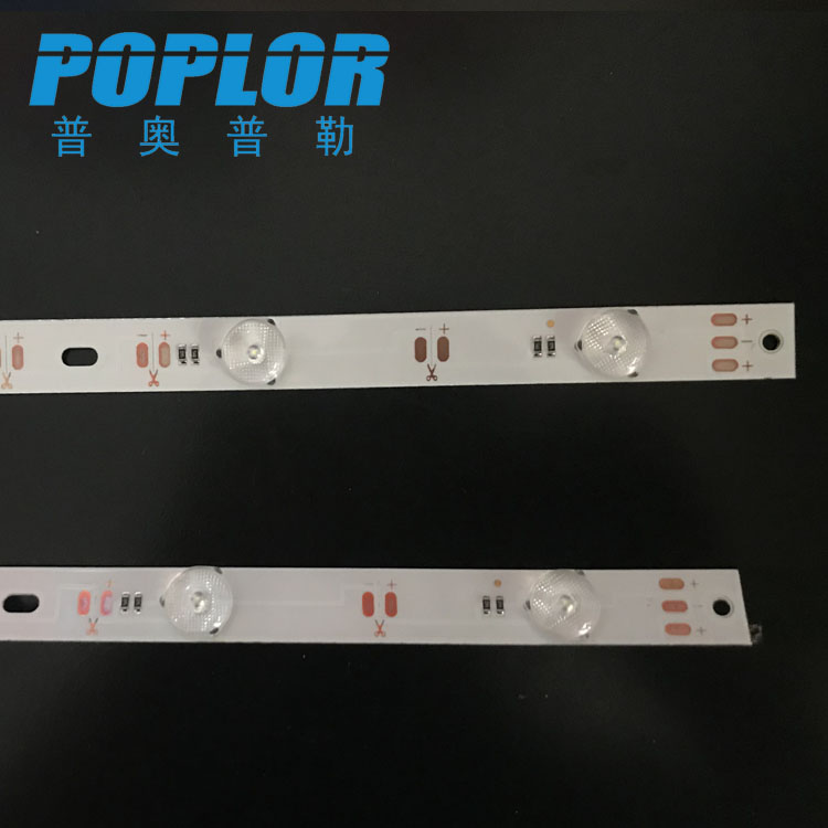 LED漫反射3030灯条 高亮12V双电阻 广告灯箱招牌光源 卷帘式灯条
