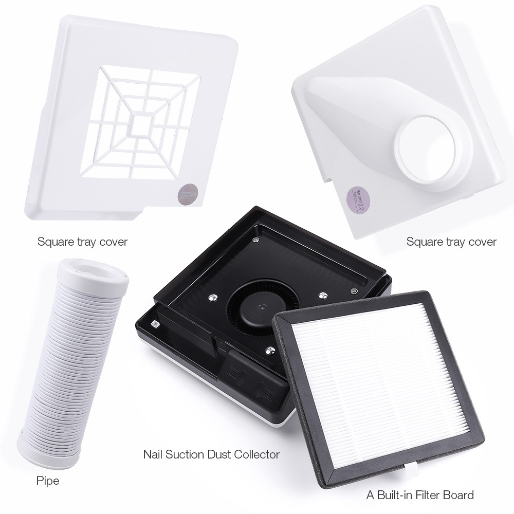 New 60W high-power nail art vacuum cleaner and Japanese-style filter dual-purpose nail dust collector Application Scenario