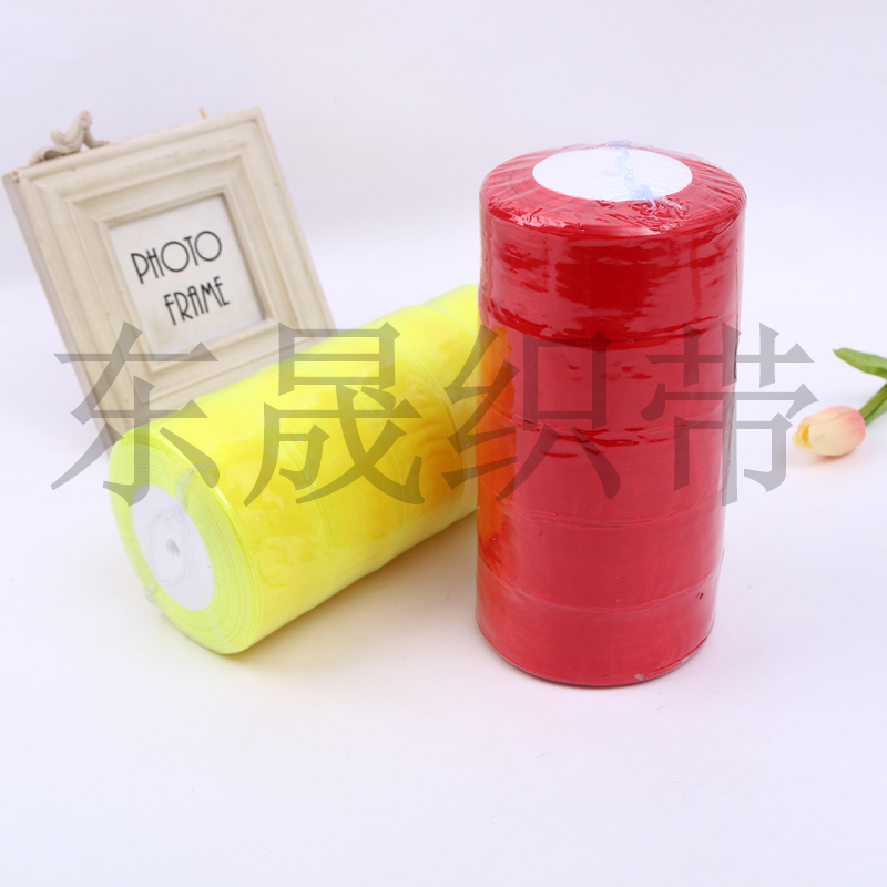 织带/宽边纱带/姚明织带/反光织带/双面涤纶带6mm产品图