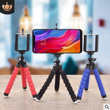 Live camera sponge tripod mobile phone Universal octopus stand octopus 100 self-timer artifact manufacturers direct