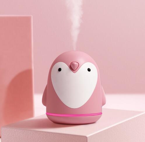 Nuevo penguin mini humidificador USB humidificador de escritorio volumen niebla