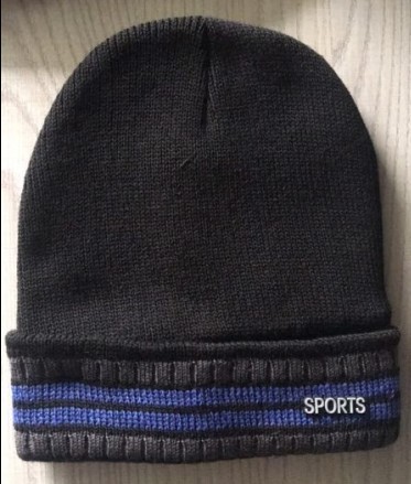 Striped Drawn Needle Knitted Hat For Men And Women Autumn And Winter Warm Woolen Hat Outdoor Knitted Hat