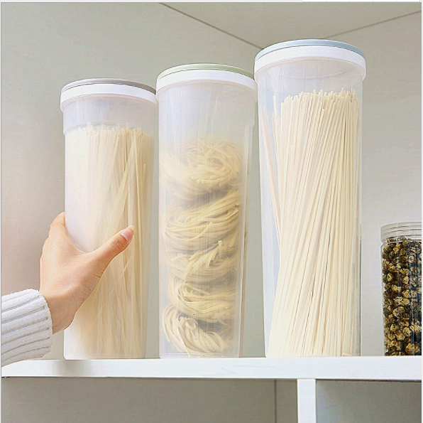 Kitchen noodle boxes, plastic transparent storage boxes, storage tanks for grains and cereals, food-grade storage tanks, and preservation boxes Application Scenario
