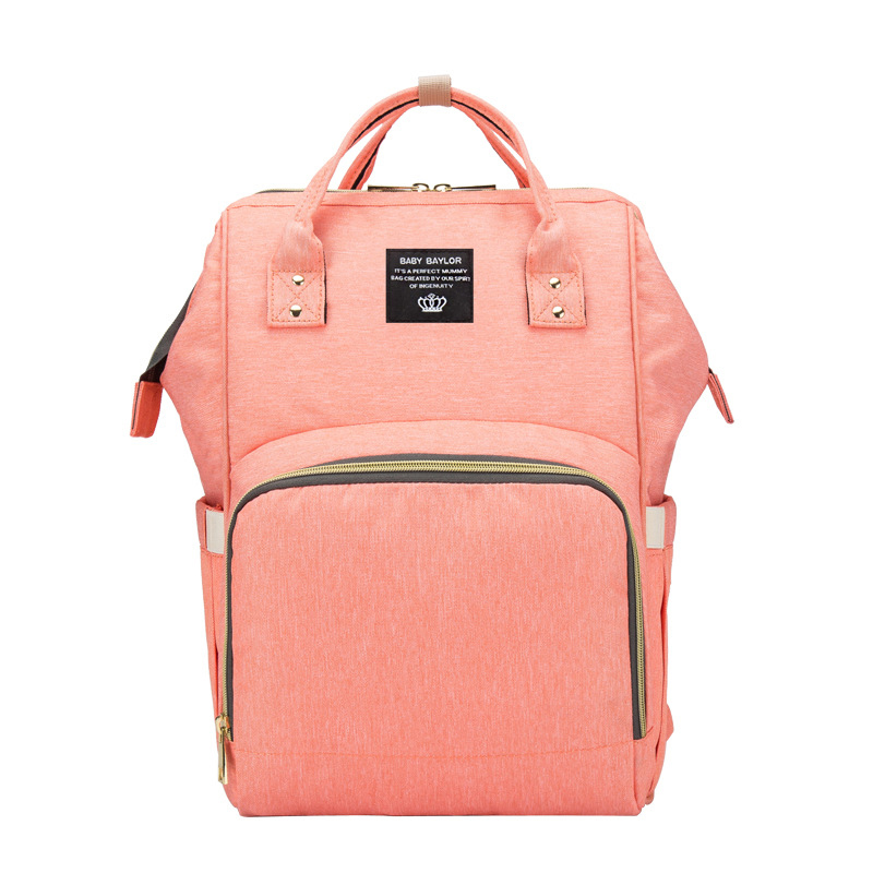 Best-selling macaron-colored mom bags, spicy mom baby bottles, backpacks, diaper bags, and gift packs for maternity care centers can be customized