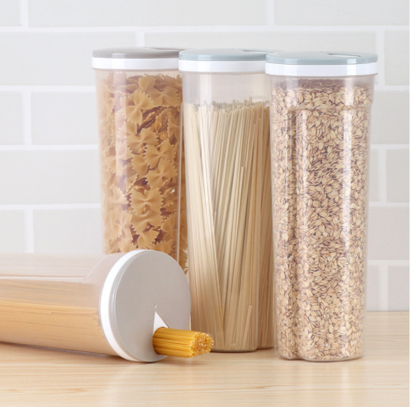 Kitchen noodle boxes, plastic transparent storage boxes, storage tanks for grains and cereals, food-grade storage tanks, and preservation boxes