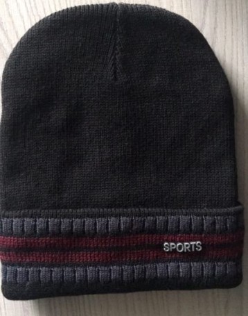 Striped Drawn Needle Knitted Hat For Men And Women Autumn And Winter Warm Woolen Hat Outdoor Knitted Hat details Picture