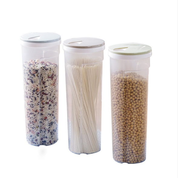 Kitchen noodle boxes, plastic transparent storage boxes, storage tanks for grains and cereals, food-grade storage tanks, and preservation boxes details Picture
