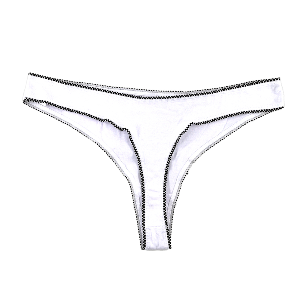 RUOJIE plain cotton women's g-string underwear, Spain 67162 sub-size underwear export thumbnail