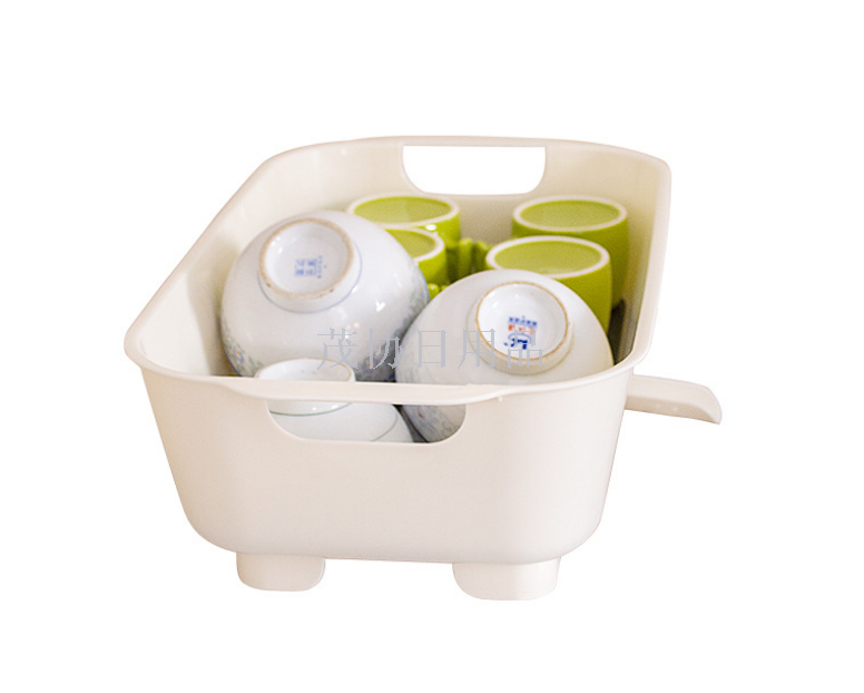 Double cupboards and saucers for kitchen supplies dripping tray storage rack multifunctional bowl and saucer rack