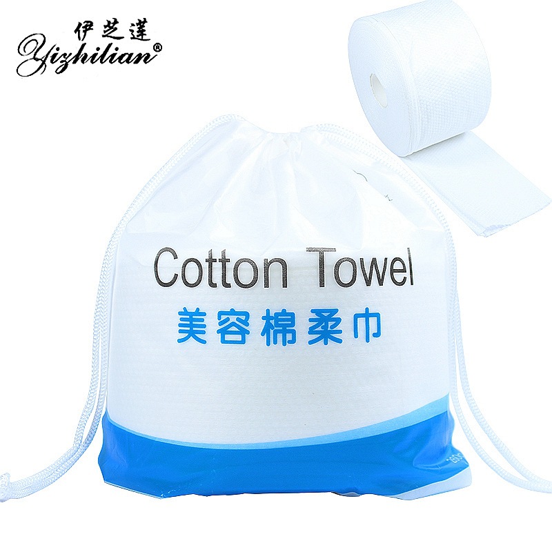 Thickened pure cotton facial towel For women's disposable facial towel for facial wiping Special beauty salon Cotton soft towel for dry and wet use