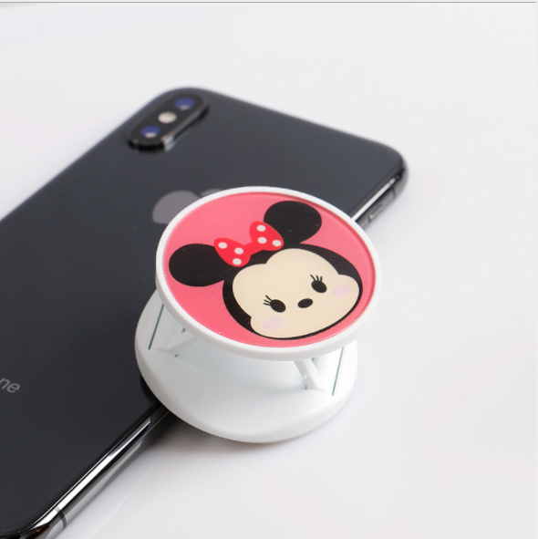 New style ring airbag stand cartoon telescopic folding phone stand is in stock for wholesale and customization is supported details Picture