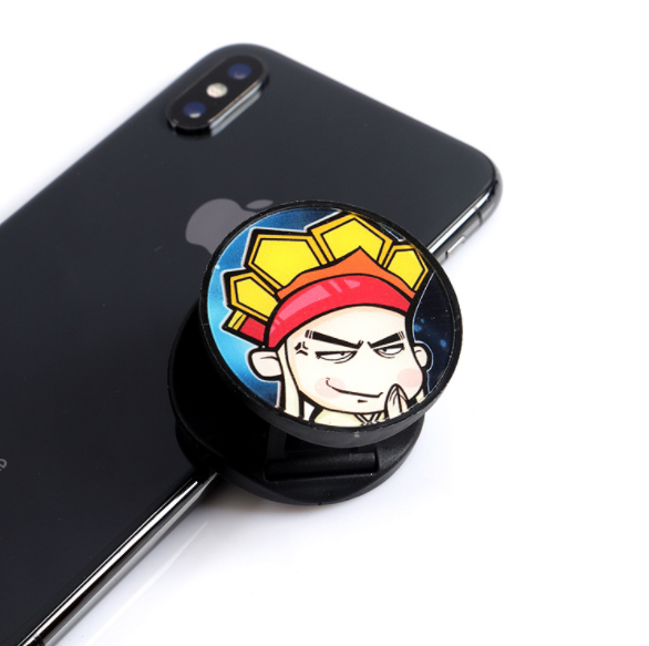 New style ring airbag stand cartoon telescopic folding phone stand is in stock for wholesale and customization is supported Application Scenario