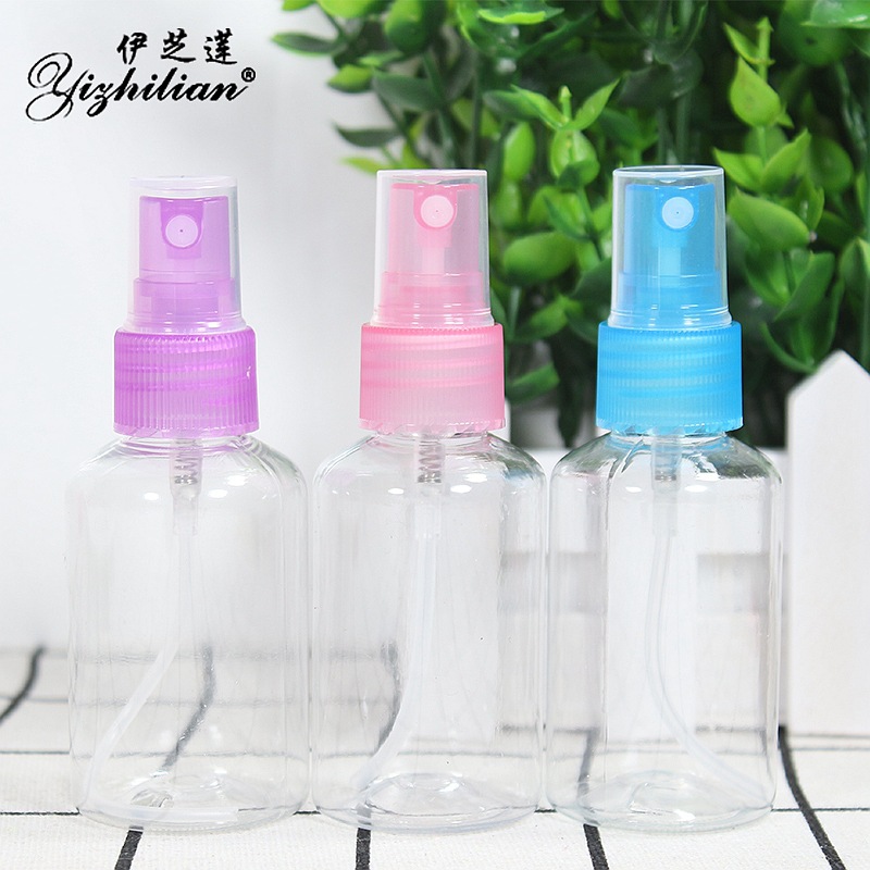 50ml transparent spray bottle powder water small spray bottle fine mist spray bottle small spray bottle cosmetics bottles wholesale