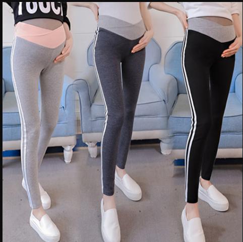 Pregnant women leggings early autumn pregnant women pants new fashion mother pregnant women to wear trousers outside the belly autumn