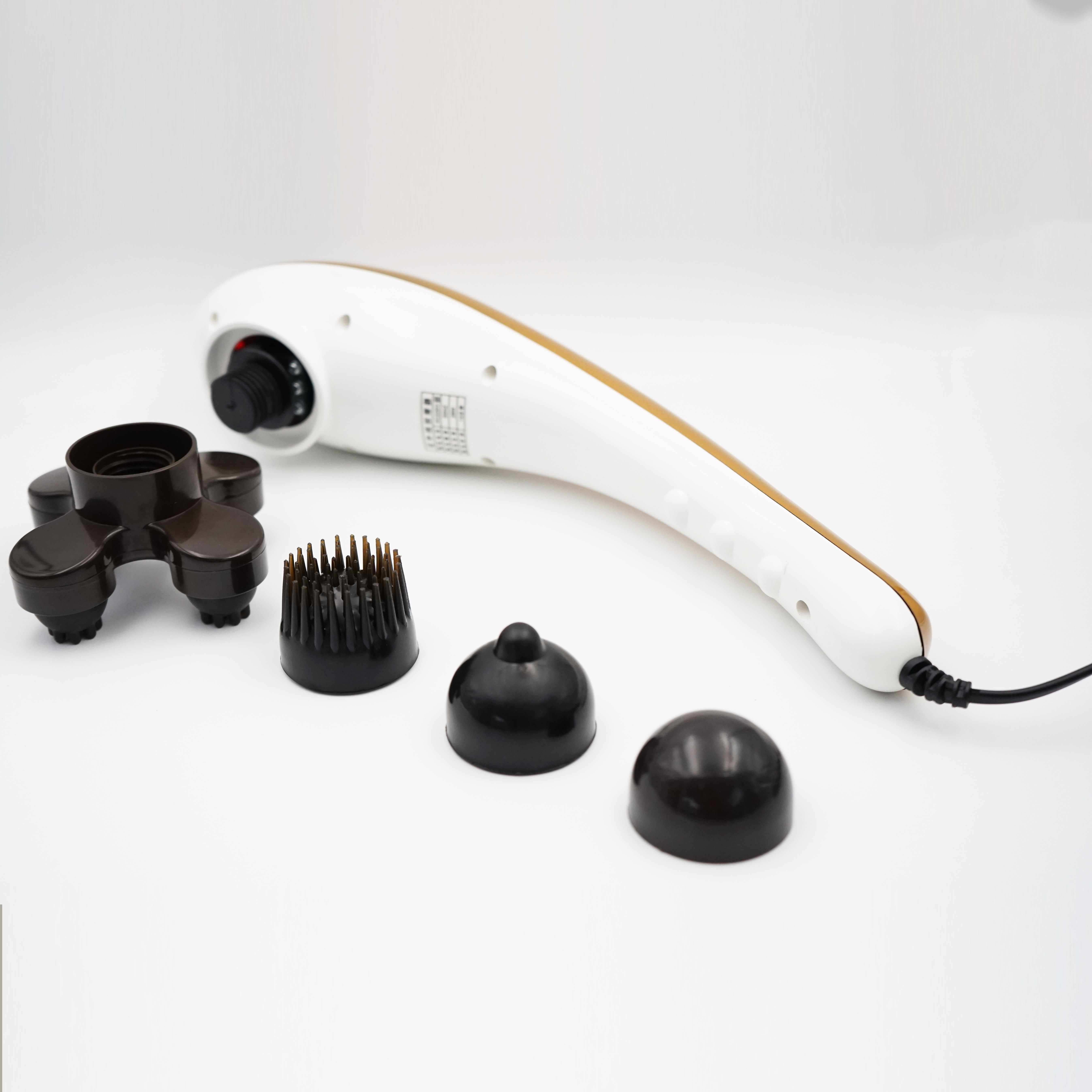 New electric cervical massager, neck and waist pounding Dolphin massage stick, multi-functional massage hammer for the whole body details Picture