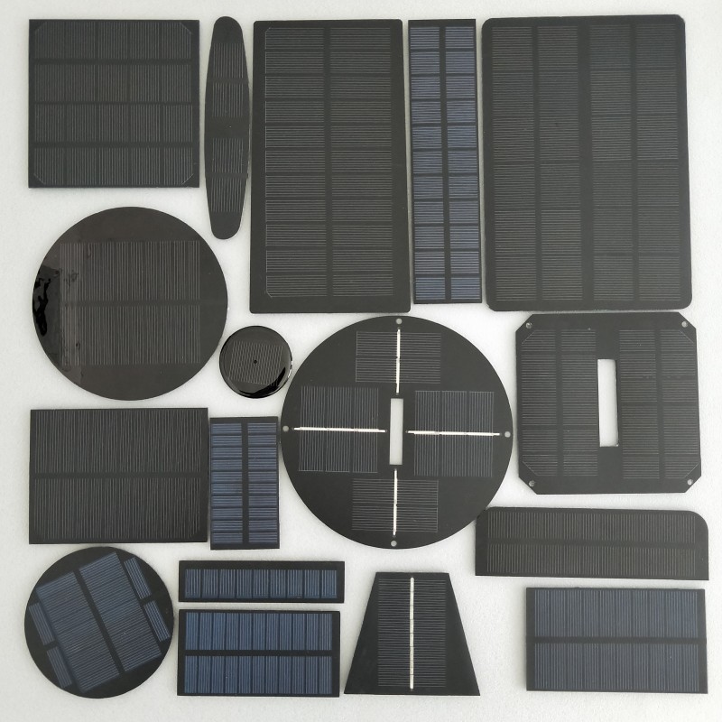 Polycrystalline solar panels PET frosted solar panels photovoltaic panels