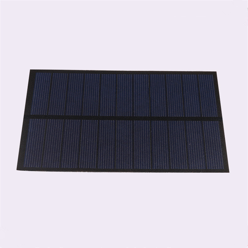多晶太阳能板 PET磨砂太阳能板 光伏发电电池板产品图
