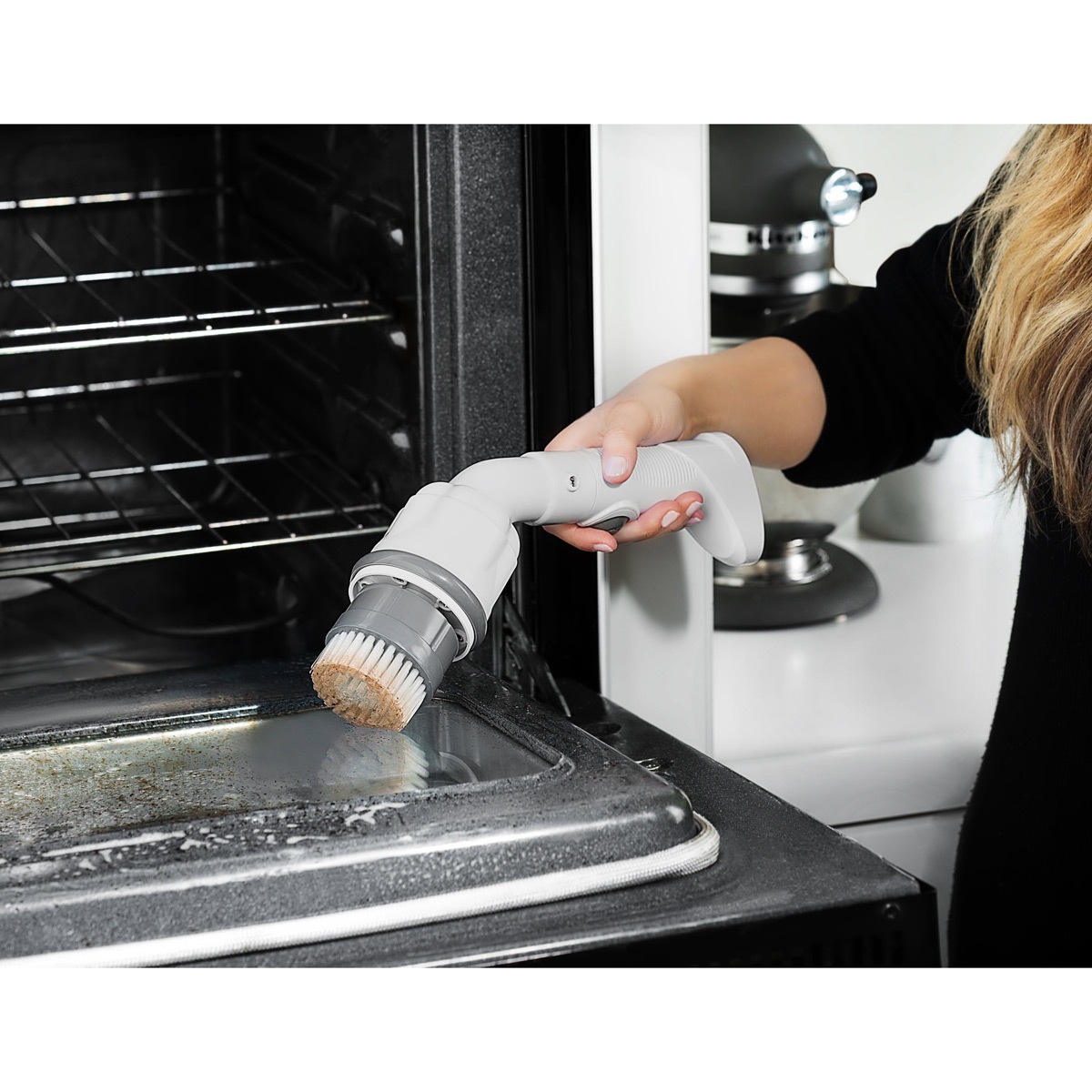 scrub's new handheld tastic max powerful decontamination electric cleaning brush and floor brush details Picture