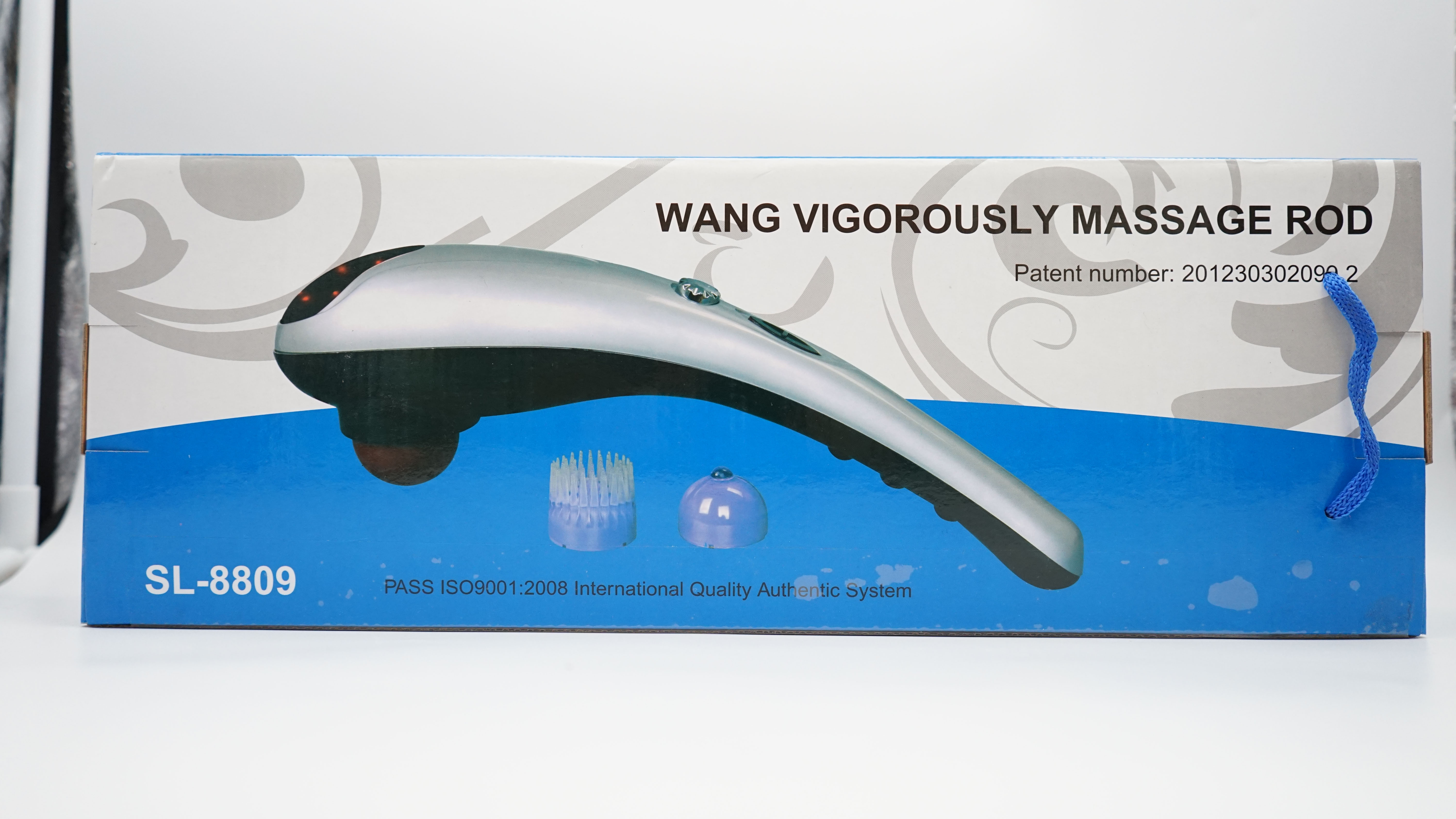New electric cervical massager, neck and waist pounding Dolphin massage stick, multi-functional massage hammer for the whole body