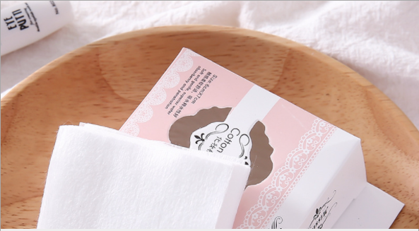 化妆棉卸妆棉片盒装40片美容院干湿两用巾一次性清洁卸妆棉细节图