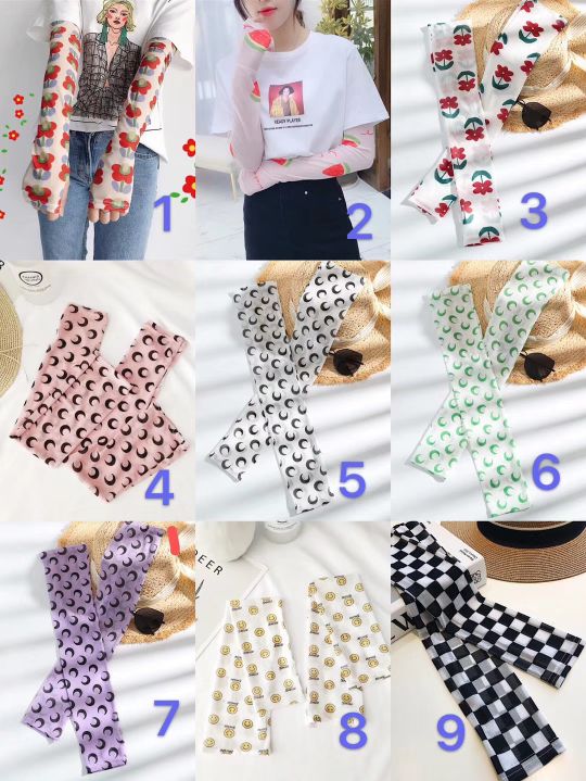 网红同款冰袖、网纱衣、自产自销Wj38