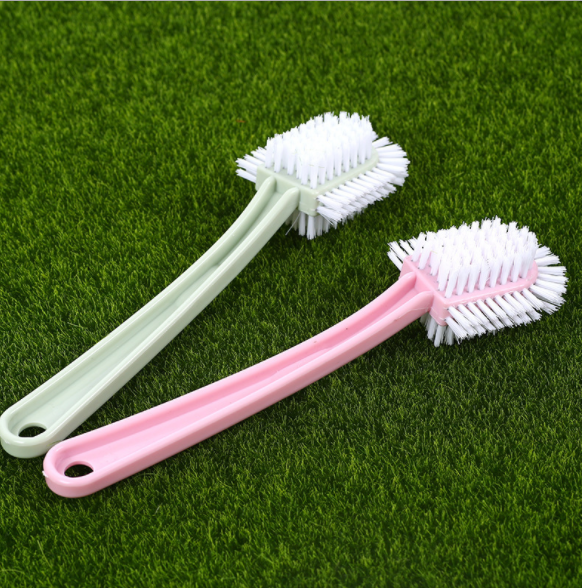 五面鞋刷 创意家居用品新款塑料多功能长柄洗鞋刷去污清洁刷