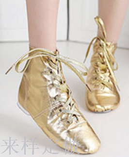 女款舞蹈鞋长筒款