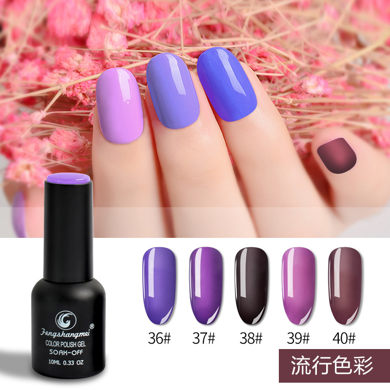 Nail salon phototherapy QQ Barbie nail glue set environmental protection lasting non fading nail polish glue three step glue nail nail glue nail salon special