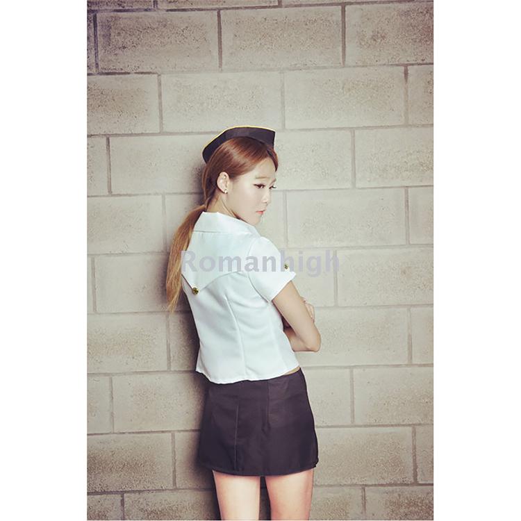 Fun Uniformed Policewoman Nightclub Outfit Office Suit Role Play Sexy Underwear details Picture