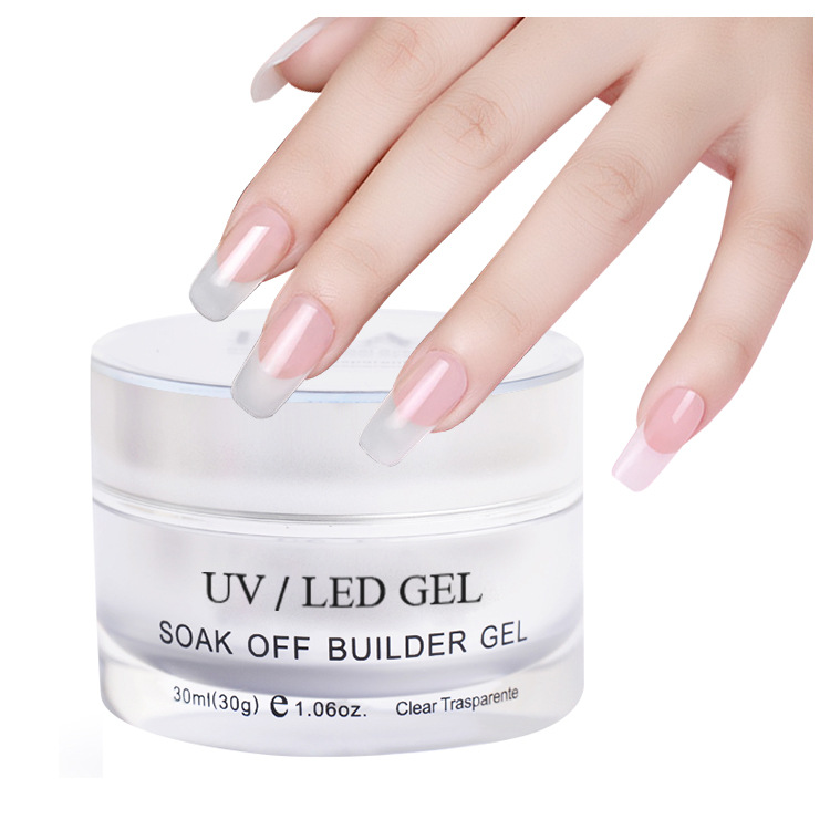 E&A Nail Polish Glue Factory Direct Sales: Nail UV glue, Phototherapy glue, White 30g, quick extension glue, Model glue, exclusively for export Application Scenario