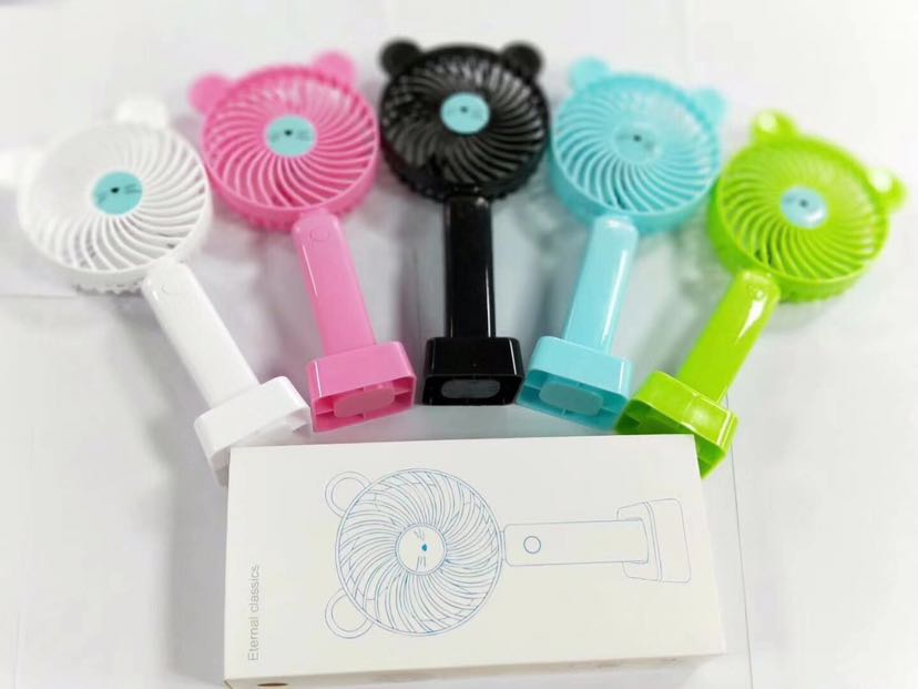 手持小风扇 宿舍办公桌面usb可充电便携式迷你电风扇细节图