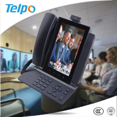 企业级高清触摸彩屏安卓 IP/PSTN/4G 智能网络电话机