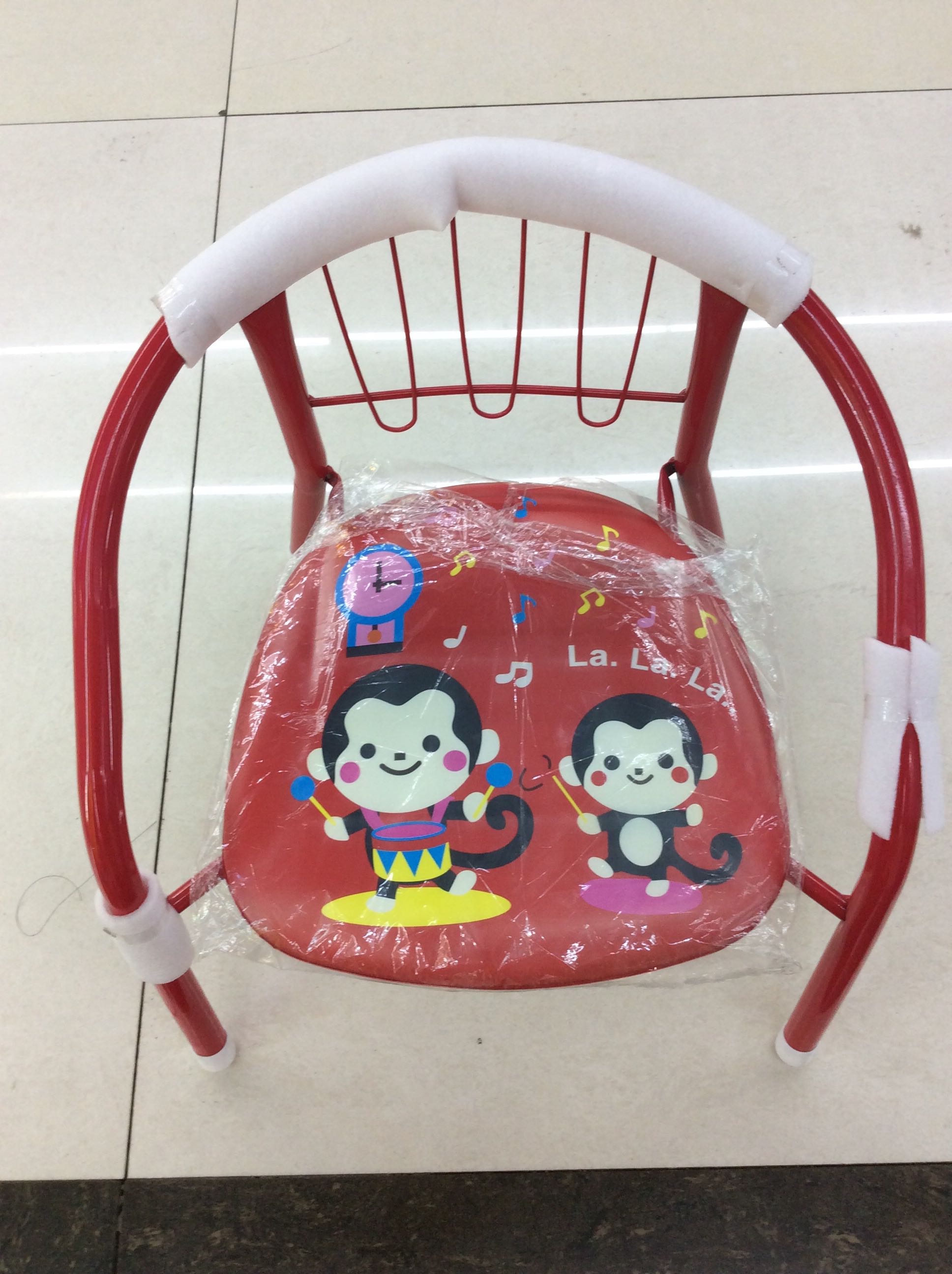 Cartoon baby chair. full figure