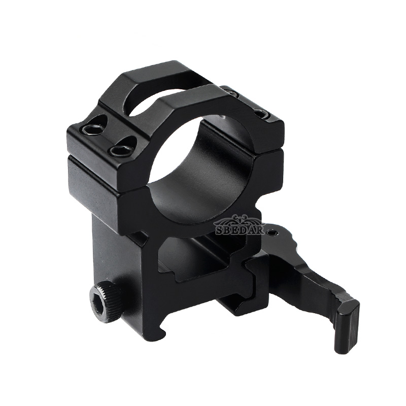 25 tubo diámetro 20mm ancho doble clavo con soporte de mira de desmontaje rápido Specification image
