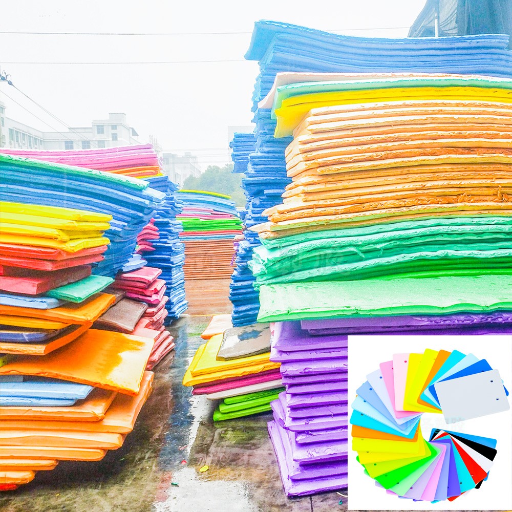 Black and white eva slices, 55 degrees, 65 degrees, 75 degrees, 80 hardness luggage sheets, hot-pressed and shaped foam sheet materials, rolls Item Picture